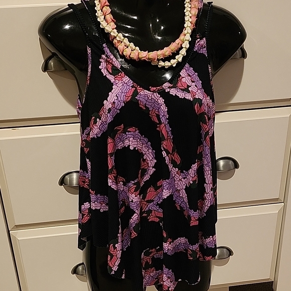Hawaiian LOKELANI maui Rose Tank Flower Lei - Picture 1 of 8
